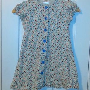 Girls Floral Dress Size 5/6